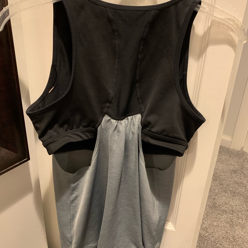 ATHLETA Mesh Supercharged Tank in Grey Black - Picture 6 of 6